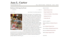 Desktop Screenshot of annlcarter.com